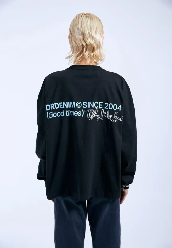 Lily Long Sleeve 8211 Black THX Black Thx Women Dr Denim Longsleeves