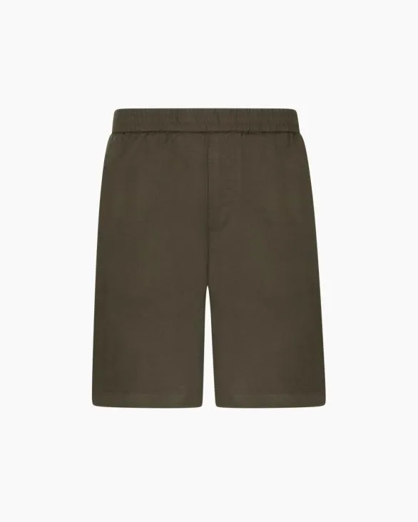 Linen And Lyocell Chino Trousers Green Men Armani Matching Sets