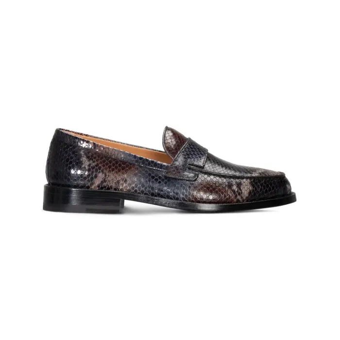 Loafers Women Moreschi FOR HER 8211 Bicolor Leather Loafer