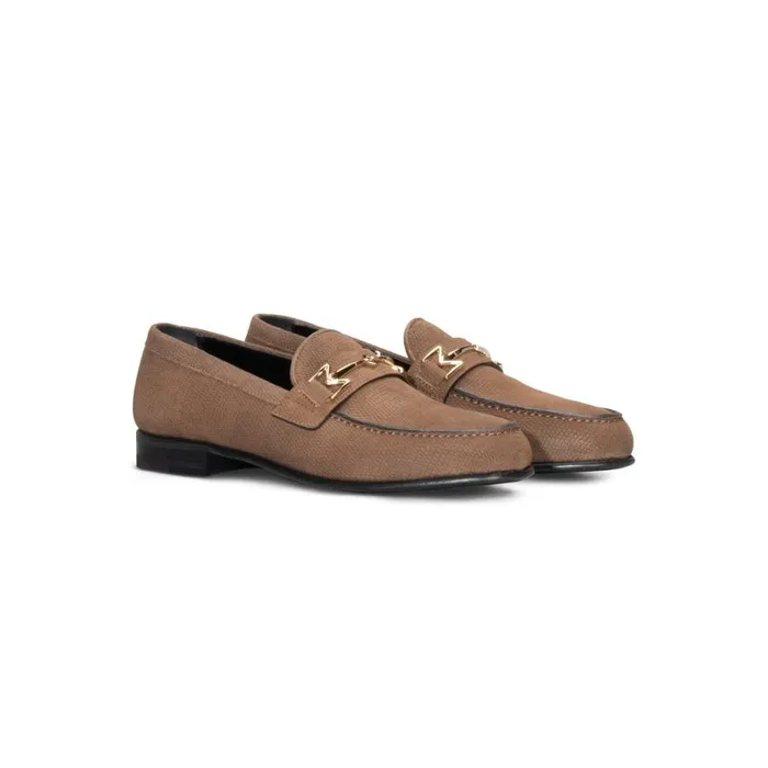 Loafers Women Moreschi FOR HER 8211 Brown Leather Loafer