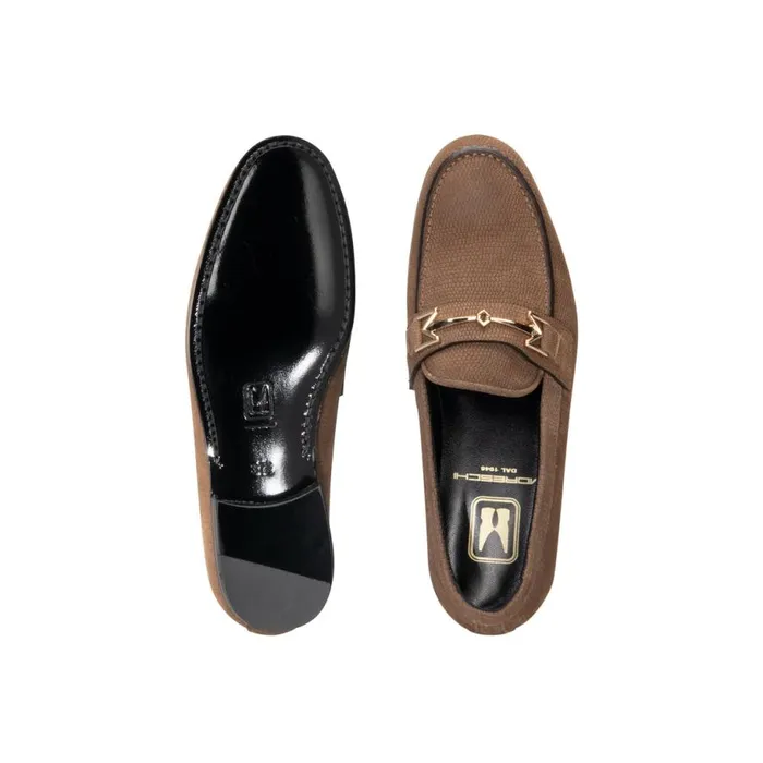 Loafers Women Moreschi FOR HER 8211 Brown Leather Loafer