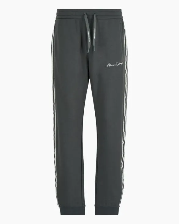 Logo Signature Joggers Green Men Armani Matching Sets