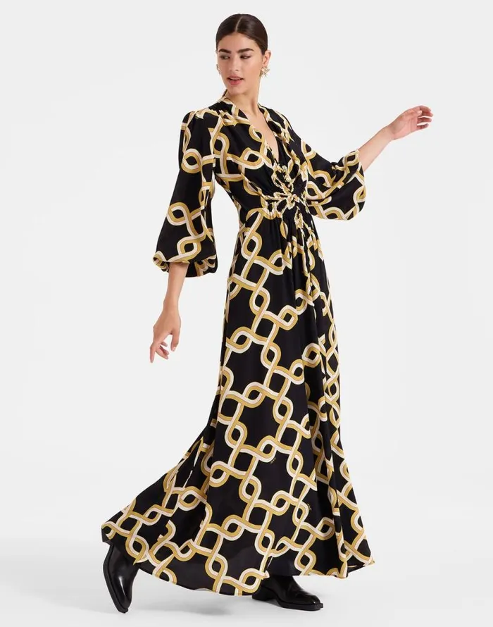 Long Camerino Dress Tackle Black Women La Double J Dresses Long Camerino Dress Tackle Black Women La Double J Dresses