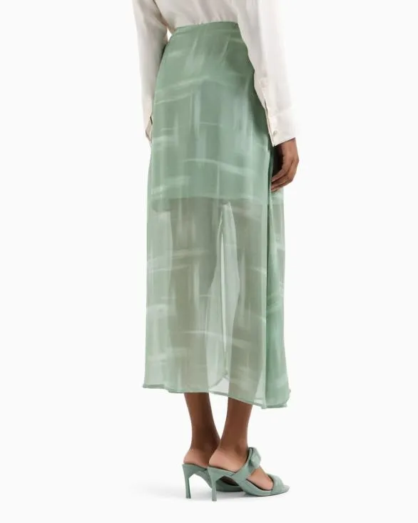 Long Skirts Green Women Armani Matching Sets Long Skirts Green Women Armani Matching Sets