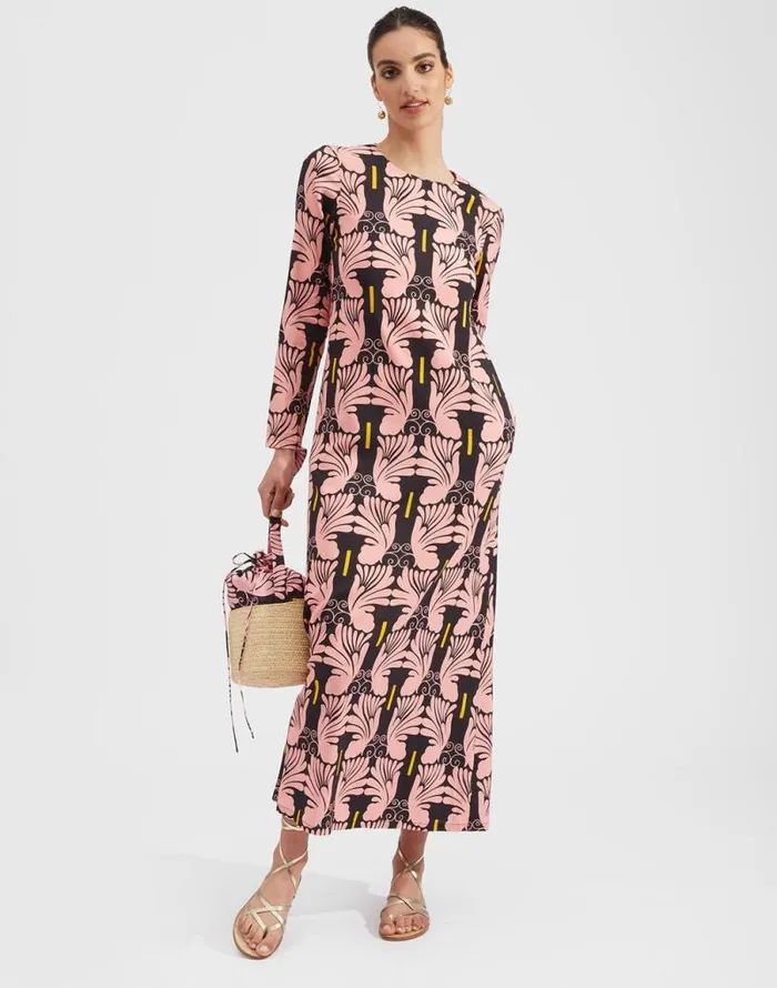 Long Sleeve Swing Dress Ali Rosa Women La Double J Dresses