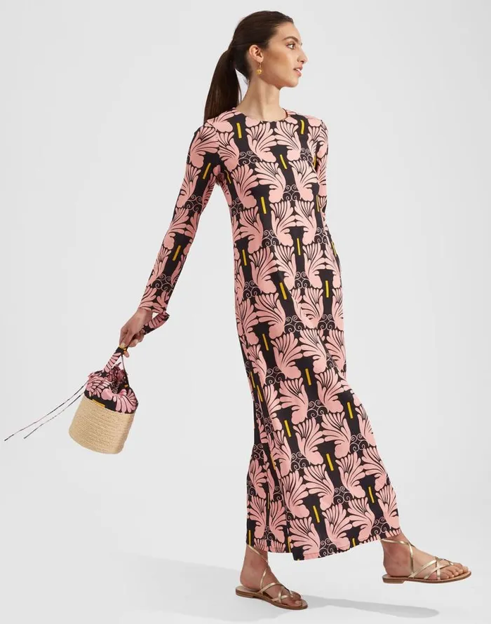 Long Sleeve Swing Dress Ali Rosa Women La Double J Dresses Long Sleeve Swing Dress Ali Rosa Women La Double J Dresses