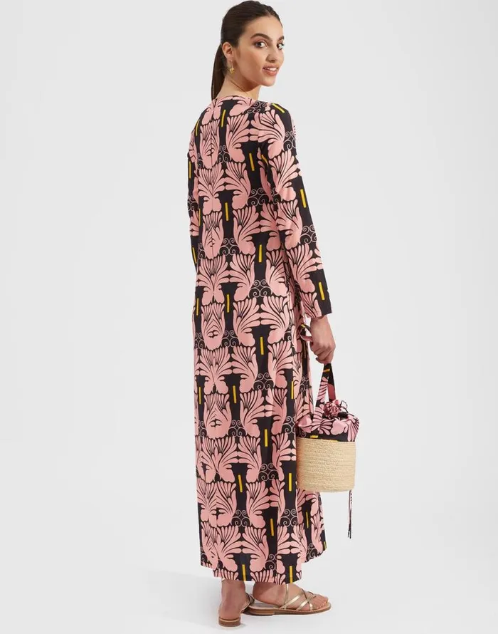 Long Sleeve Swing Dress Ali Rosa Women La Double J Dresses Long Sleeve Swing Dress Ali Rosa Women La Double J Dresses