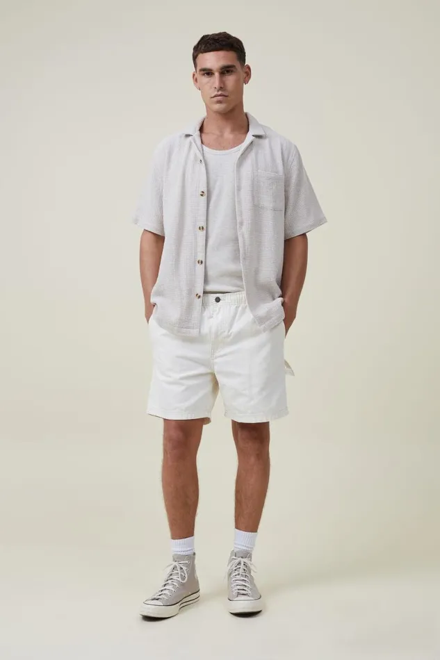 Loose Fit Rib Tank Oatmeal Marle Men Cotton On Tees and Tanks Loose Fit Rib Tank Oatmeal Marle Men Cotton On Tees and Tanks