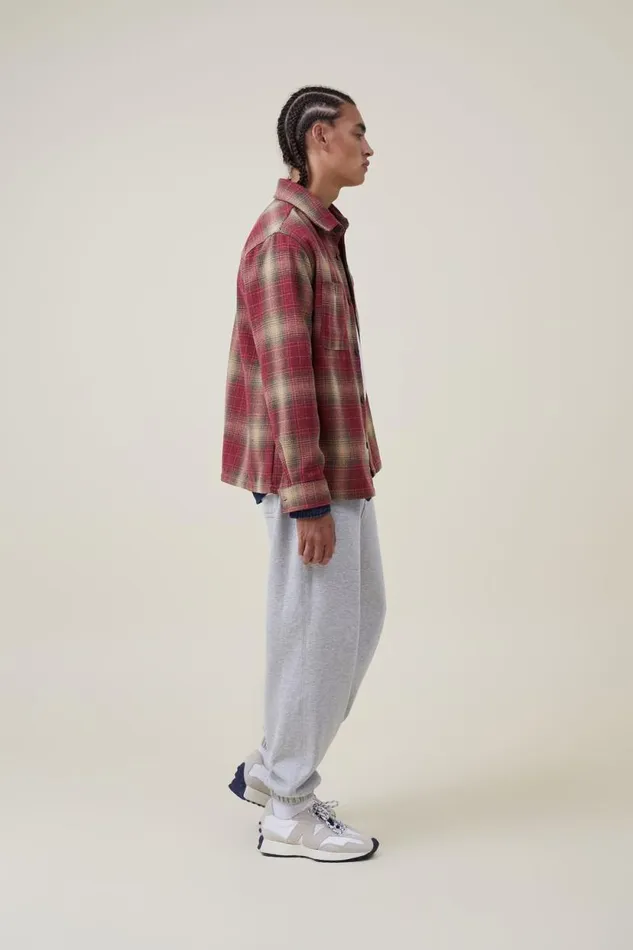 Loose Fit Track Grey Marle Men Cotton On Pants Loose Fit Track Grey Marle Men Cotton On Pants