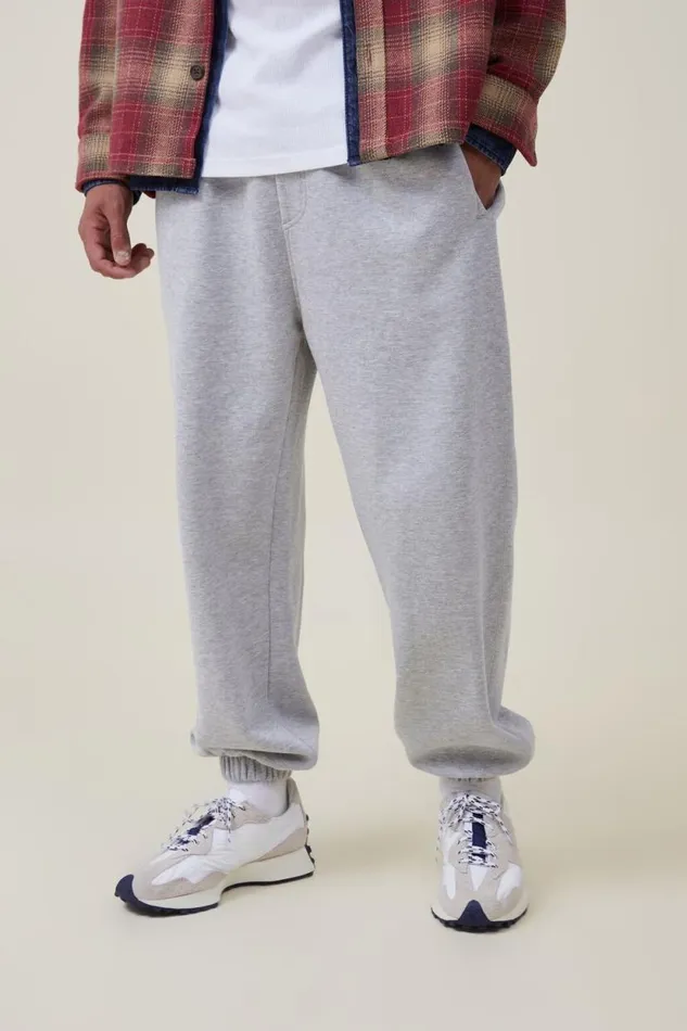 Loose Fit Track Grey Marle Men Cotton On Pants Loose Fit Track Grey Marle Men Cotton On Pants