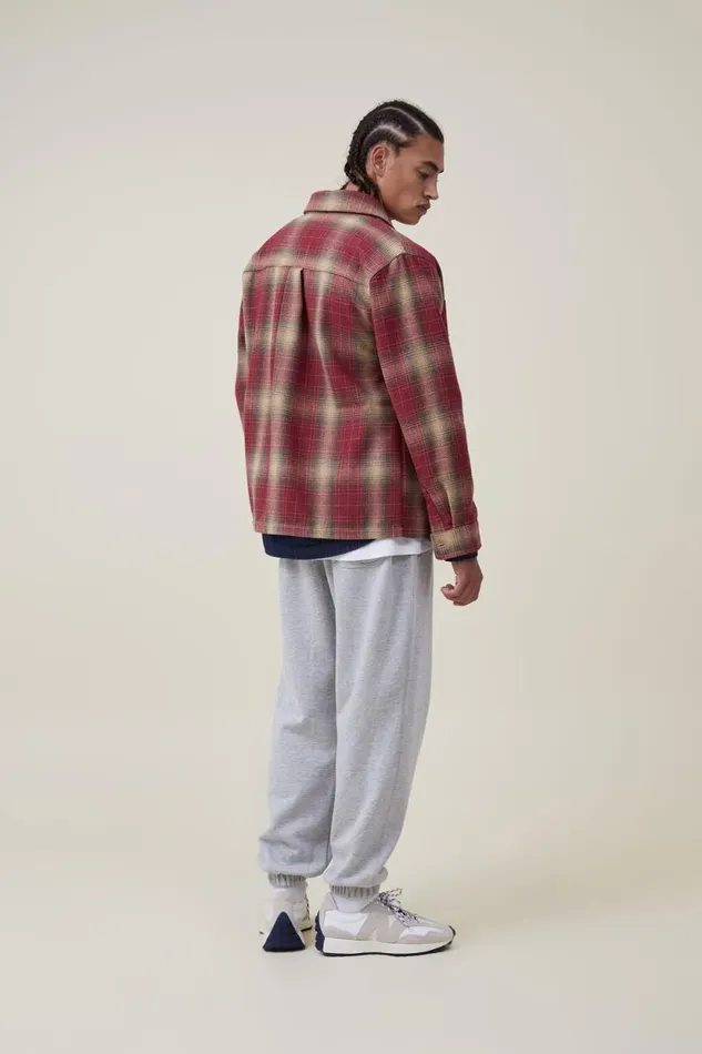 Loose Fit Track Grey Marle Men Cotton On Pants Loose Fit Track Grey Marle Men Cotton On Pants