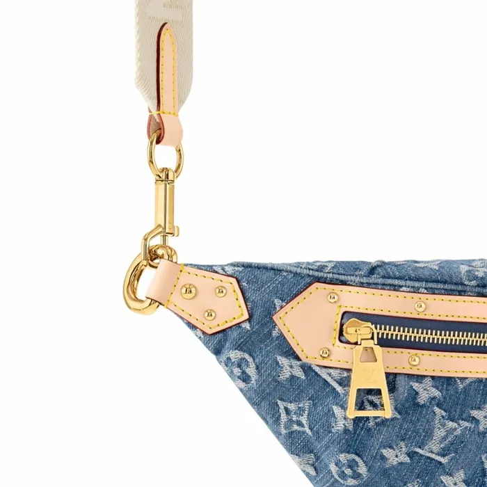 Louis Vuitton Bumbag Louis Vuitton M46837 High Rise Denim Blue 8211 Louis Vuitton Handbag Store 8211 Women