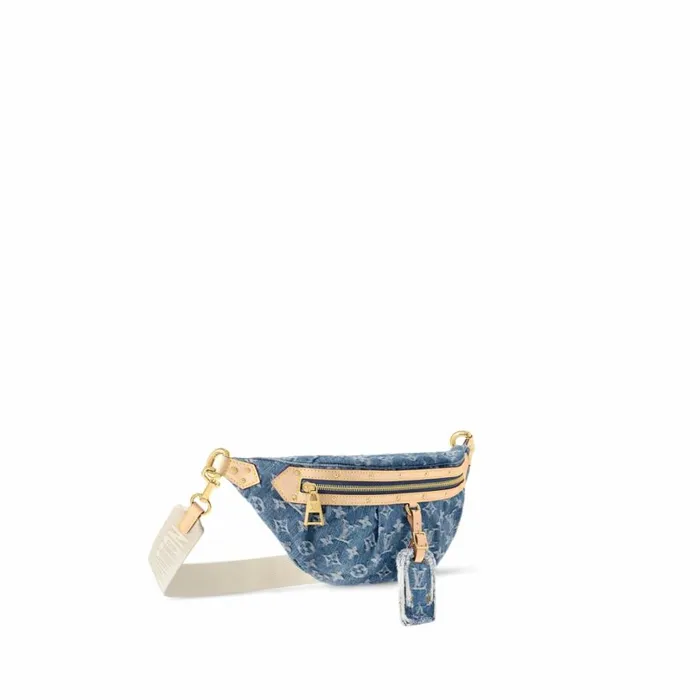 Louis Vuitton Bumbag Louis Vuitton M46837 High Rise Denim Blue 8211 Louis Vuitton Handbag Store 8211 Women