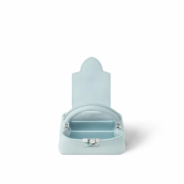 Louis Vuitton Capucines Bag Louis Vuitton M23289 LV SKI Capucines Mini Blue Glacier 8211 Louis Vuitton Handbag Store 8211 Women