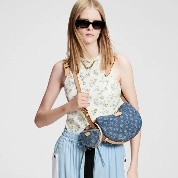 Louis Vuitton Loop Hobo Bag Louis Vuitton M46856 Croissant MM Denim Blue 8211 Louis Vuitton Handbag Store 8211 Women Louis Vuitton Loop Hobo Bag Louis Vuitton M46856 Croissant MM Denim Blue 8211 Louis Vuitton Handbag Store 8211 Women