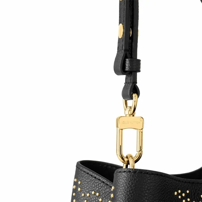 Louis Vuitton NeoNoe Bag Louis Vuitton M46734 Nono BB Black Monogram Empreinte Studs 8211 Louis Vuitton Handbag Store 8211 Women