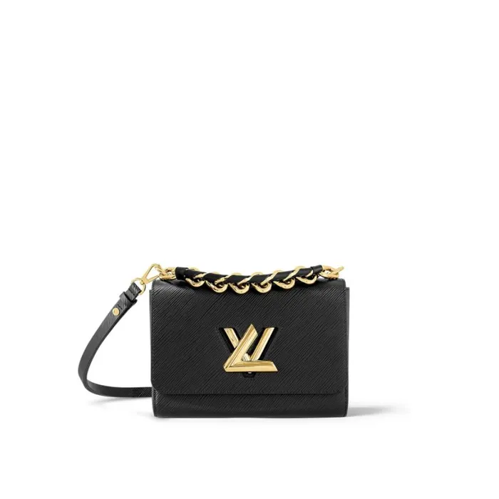 Louis Vuitton Twist Bag Louis Vuitton Black M21772 Twist MM 8211 Louis Vuitton Handbag Store 8211 Women