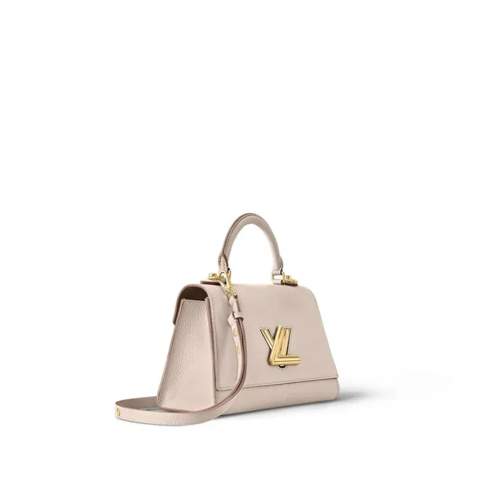 Louis Vuitton Twist Bag Louis Vuitton Greige M57214 Twist One Handle PM 8211 Louis Vuitton Handbag Store 8211 Women