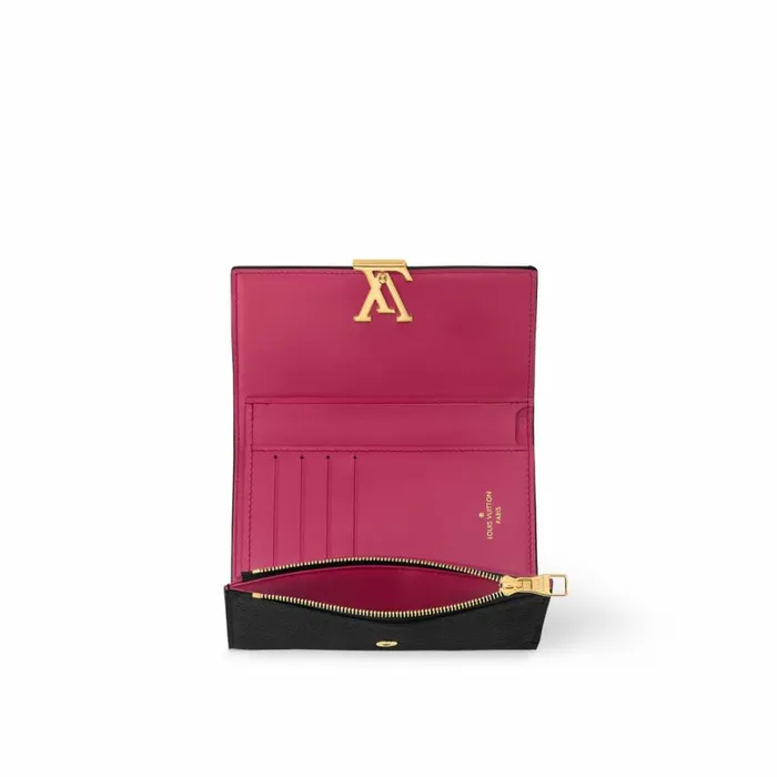 Louis Vuitton Wallets Louis Vuitton M62157 Capucines Compact Wallet Black Pink 8211 Louis Vuitton Handbag Store 8211 Women Louis Vuitton Wallets Louis Vuitton M62157 Capucines Compact Wallet Black Pink 8211 Louis Vuitton Handbag Store 8211 Women