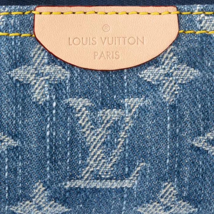 Louis Vuitton Wallets Louis Vuitton M82961 Key Pouch Denim Blue 8211 Louis Vuitton Handbag Store 8211 Women