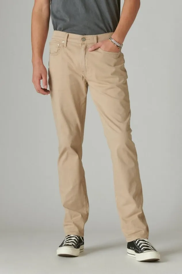 Lucky Brand 223 Straight Sateen Stretch Jean Sand Men Pants