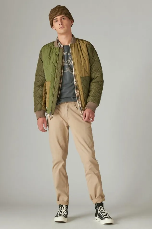 Lucky Brand 223 Straight Sateen Stretch Jean Sand Men Pants