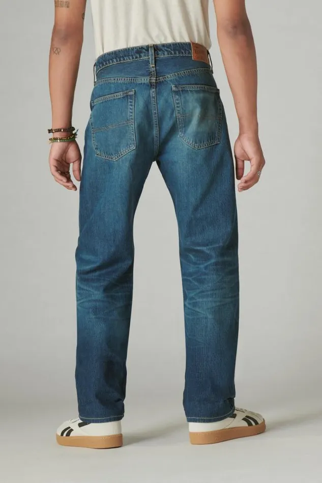 Lucky Brand 363 Straight Made In The Usa Selvedge Jean Nimes Men Jeans