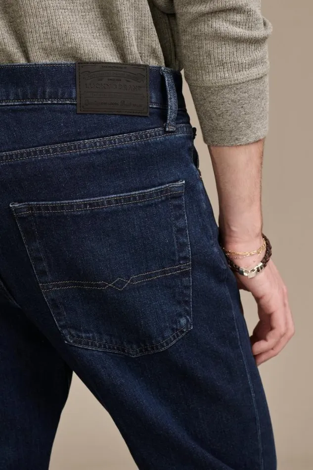 Lucky Brand 410 Athletic Straight Zenga Men Jeans