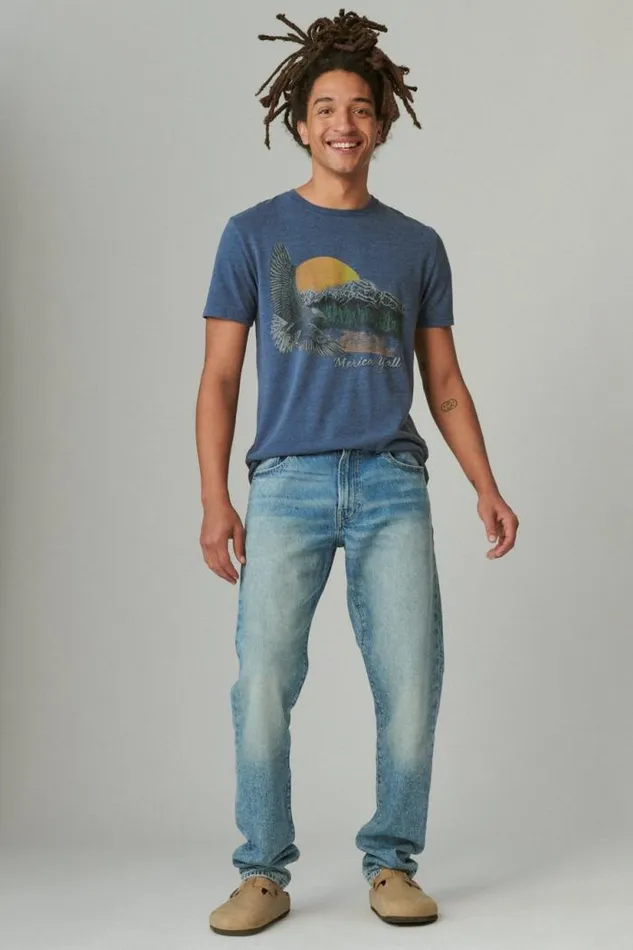 Lucky Brand 412 Athletic Slim Becrux Men Jeans