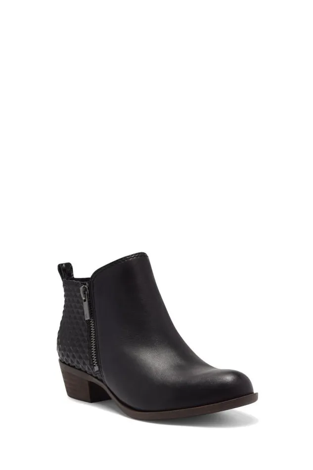 Lucky Brand Basel Bootie Charcoal Women Shoes