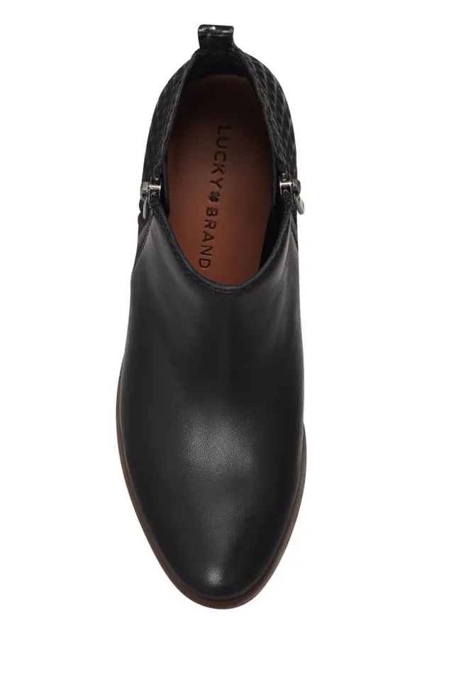 Lucky Brand Basel Bootie Charcoal Women Shoes