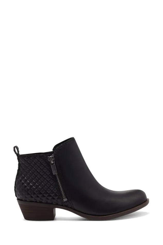 Lucky Brand Basel Bootie Charcoal Women Shoes