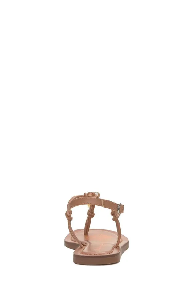 Lucky Brand Beiwen Strappy Shell Sandal Open Brownrust Women Shoes