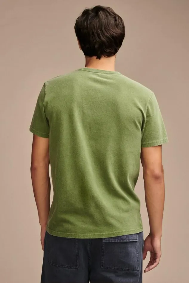 Lucky Brand Cheers For Beers Tee Garden Green Men Graphic Tees