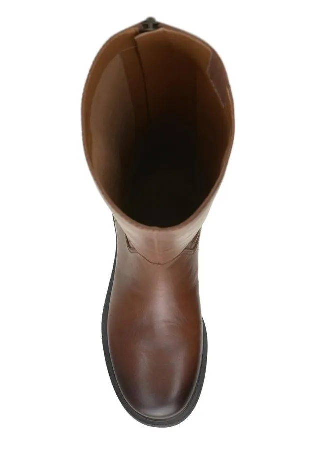 Lucky Brand Cirila Tall Boot Dark Brown Women Shoes