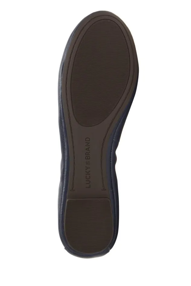 Lucky Brand Emmie Flats Navy Women Shoes