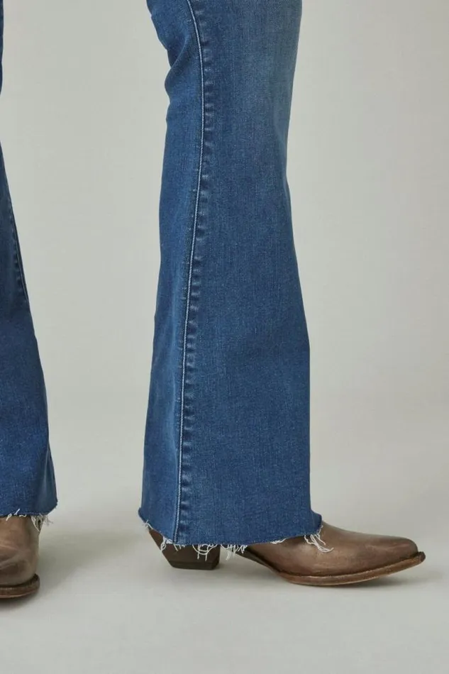 Lucky Brand High Rise Stevie Flare Confidence Club Women Jeans