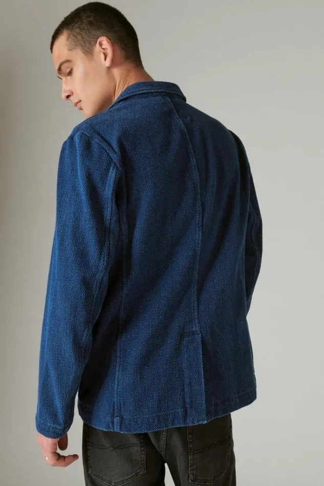 Lucky Brand Indigo Blazer Indigo Men Jackets and Outerwear