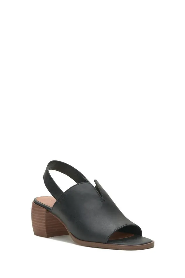Lucky Brand Jaila Muled Heel Black Women Shoes