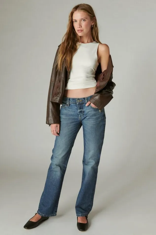 Lucky Brand Knd Easy Rider Boot Sunset Road Women Jeans