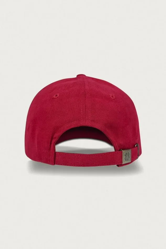 Lucky Brand Lucky 1990 Embroidered Dad Hat Dark Red MenWomen Hats
