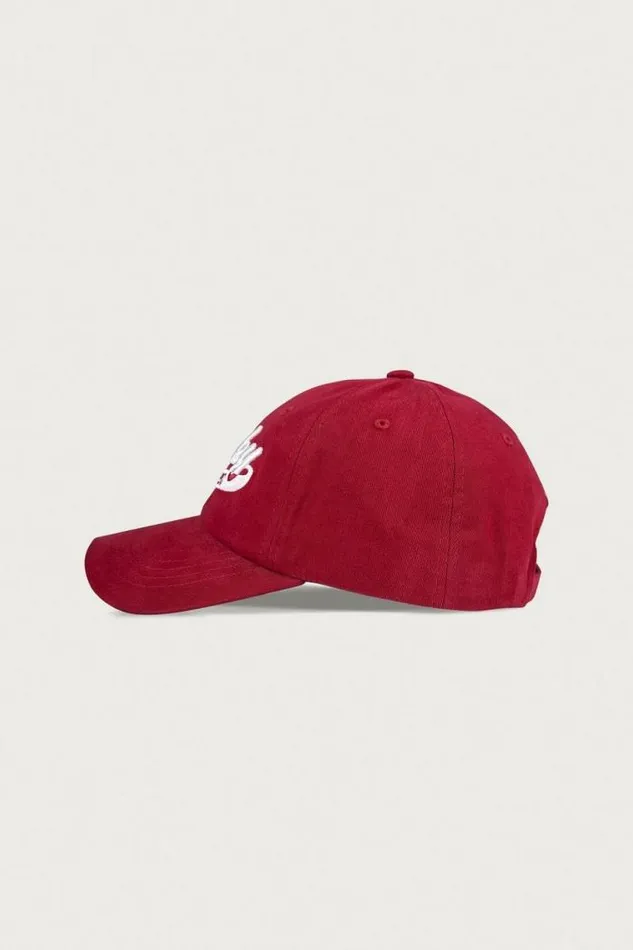 Lucky Brand Lucky 1990 Embroidered Dad Hat Dark Red MenWomen Hats