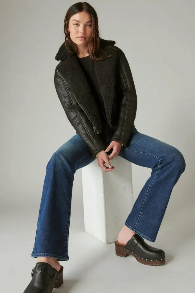 Lucky Brand Mid Rise Sweet Boot Trail Mix Women Jeans