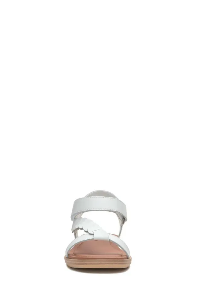 Lucky Brand Natany Braided Sandal Open Whitenatural Women Shoes