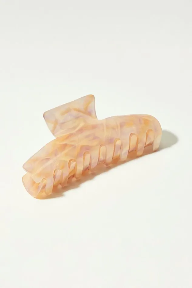 Lucky Brand Pink Marbled Claw Light Pink Women Hair Accessories