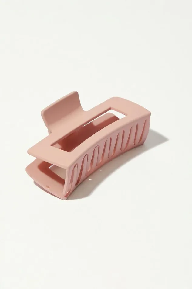 Lucky Brand Rectangle Open Claw Plum Purple Women Hair Accessories