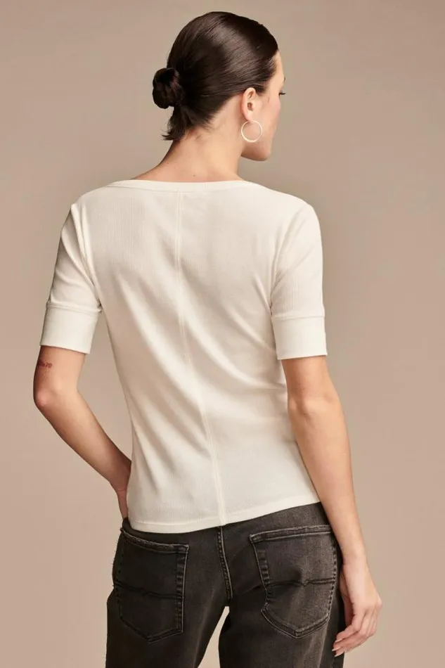 Lucky Brand Ribbed Henley Tee Women Knit Tops Lucky Brand Ribbed Henley Tee Women Knit Tops