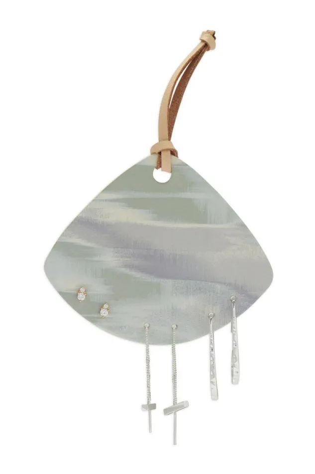 Lucky Brand Summer Breeze Earring Set Silver Women Jewelry