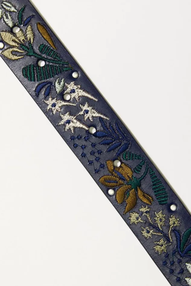Lucky Brand Summer Breeze Embroidered Belt Multi Women Belts Lucky Brand Summer Breeze Embroidered Belt Multi Women Belts