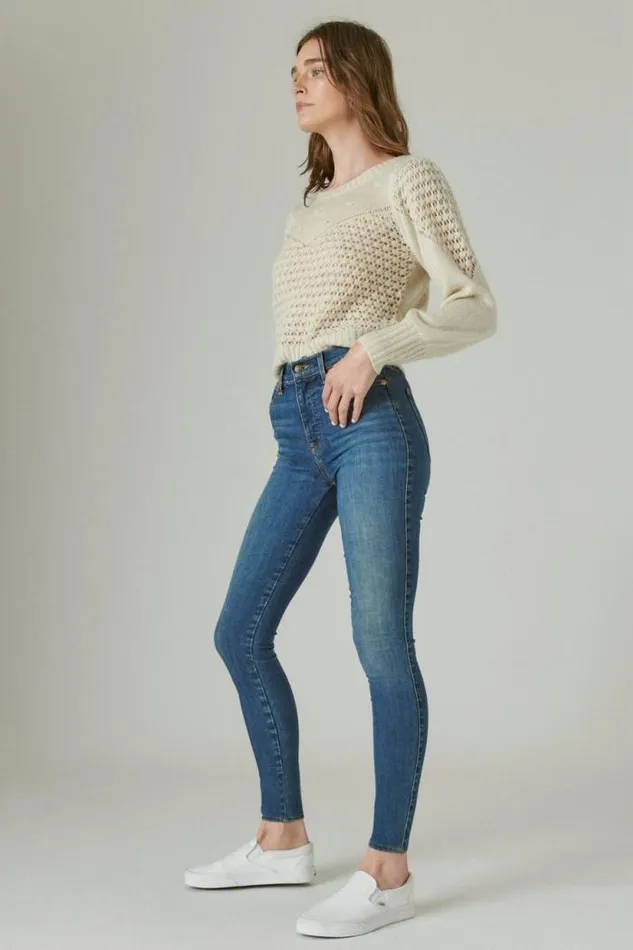 Lucky Brand Uni Fit High Rise Skinny Jean Confidence Club Women Jeans
